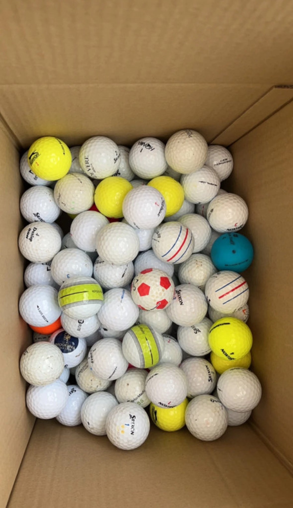 x25 Grade A-C mix - Guaranteed premium balls and brands in every order.