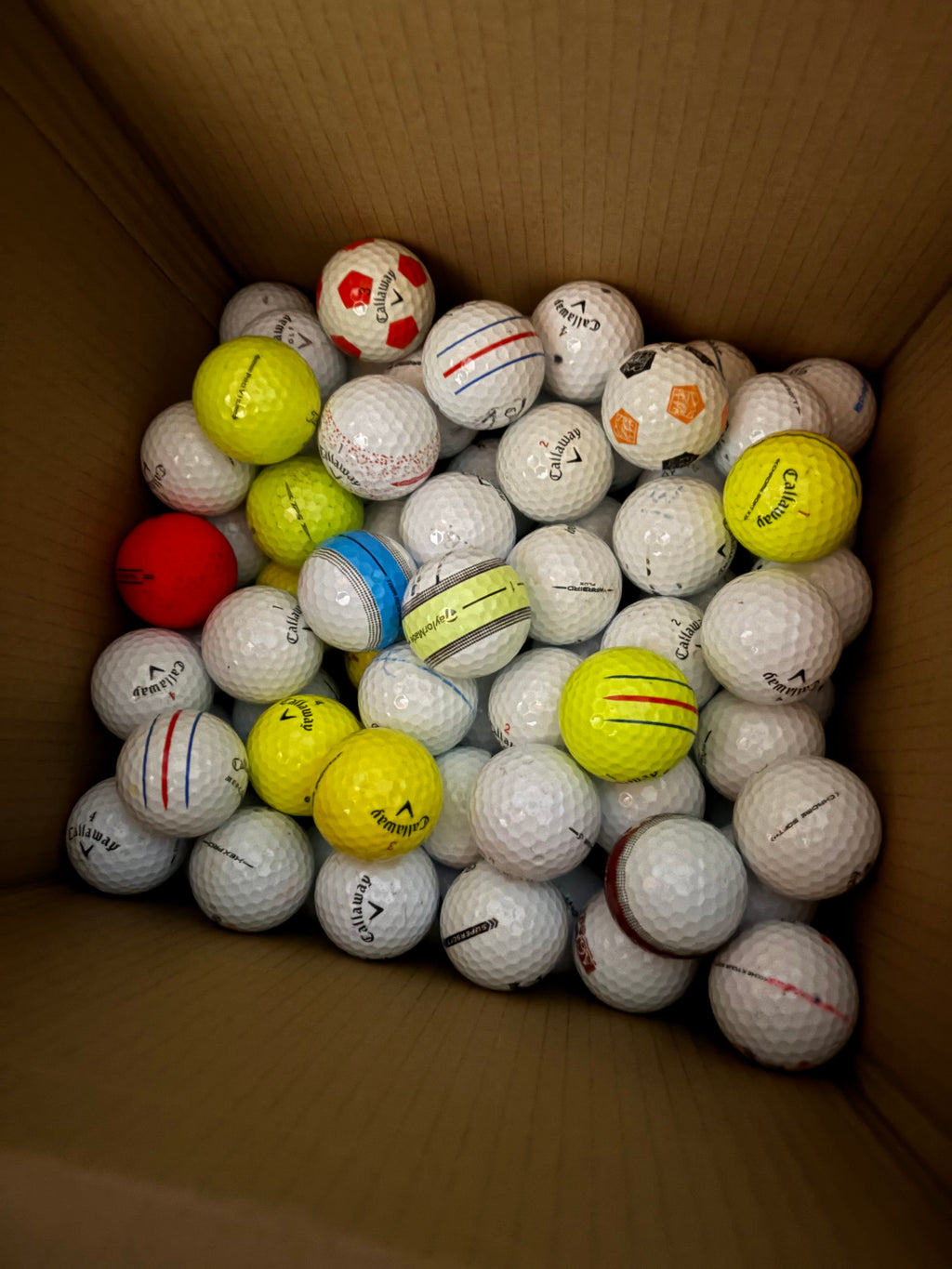 x125 Grade A-C mix - Guaranteed premium balls and brands in every order.